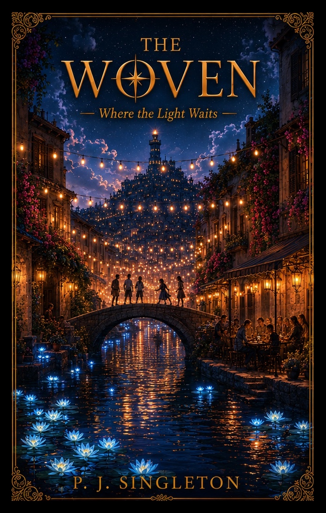 Front cover of Where the Light Waits — Book Two of The Woven